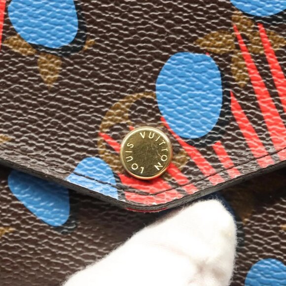 Authentic LOUIS VUITTON Monogram Portefeuille Sarah Wallet bst486-121825 - Picture 4 of 16